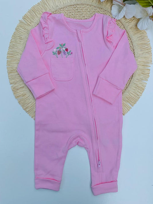 George Floral pocket Sleepsuit