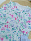 George Floral Zipped Sleepsuit