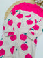 Tu Clothing Pack of 2 Apple Print Sleepsuits