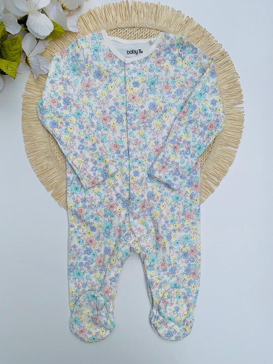 Tu Clothing Floral Print Sleepsuit