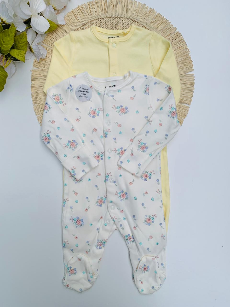 Tu Clothing Pack of 2 Sleep suits