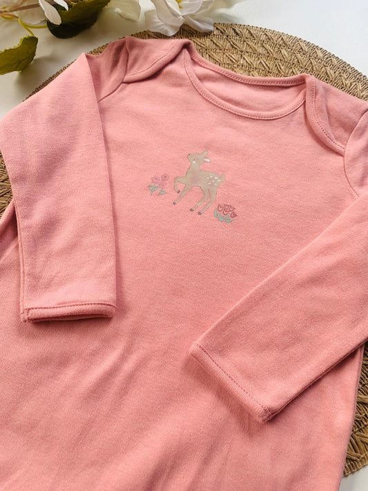 George Bambi Print Sleepsuit