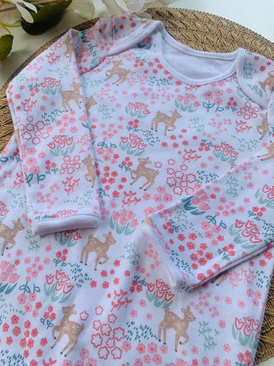 George Floral Sleepsuit