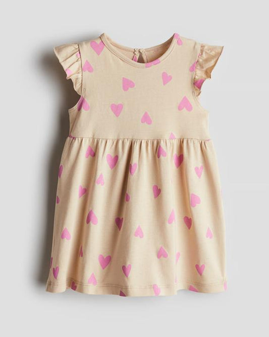 H&M Heart Printed Frock
