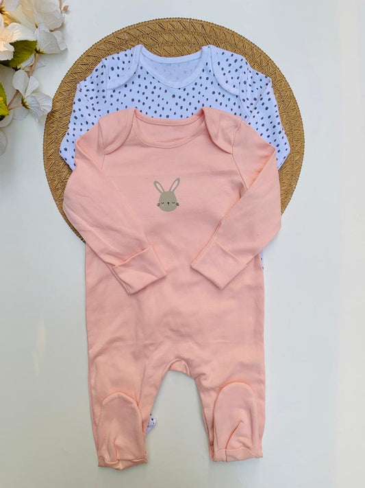 George Pack of 2 Sleepsuits