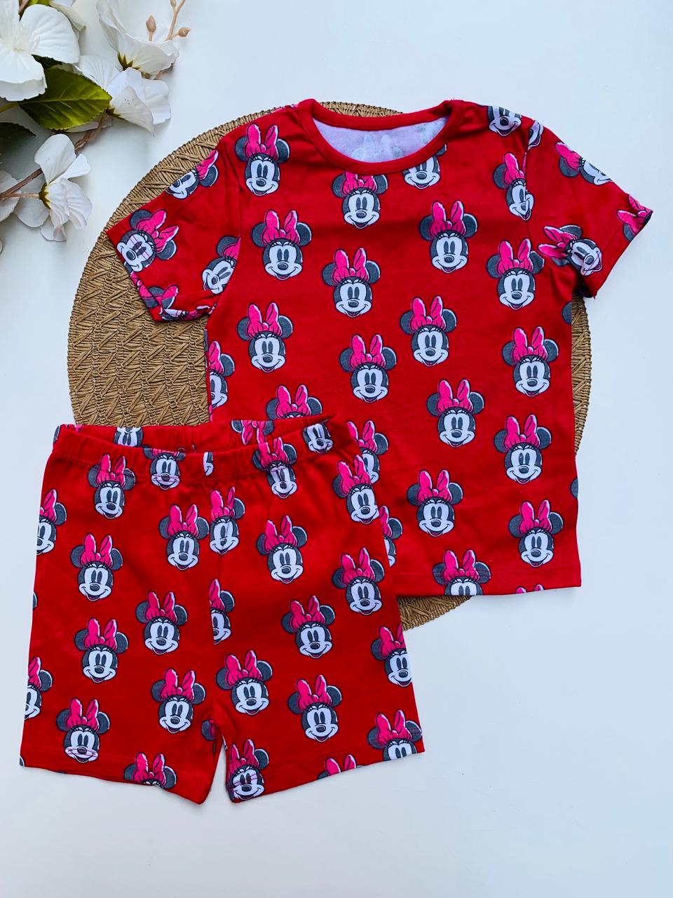 George Disney Minnie Mouse Shirt & Short Set