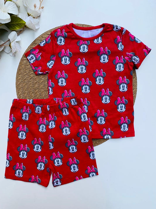 George Disney Minnie Mouse Shirt & Short Set