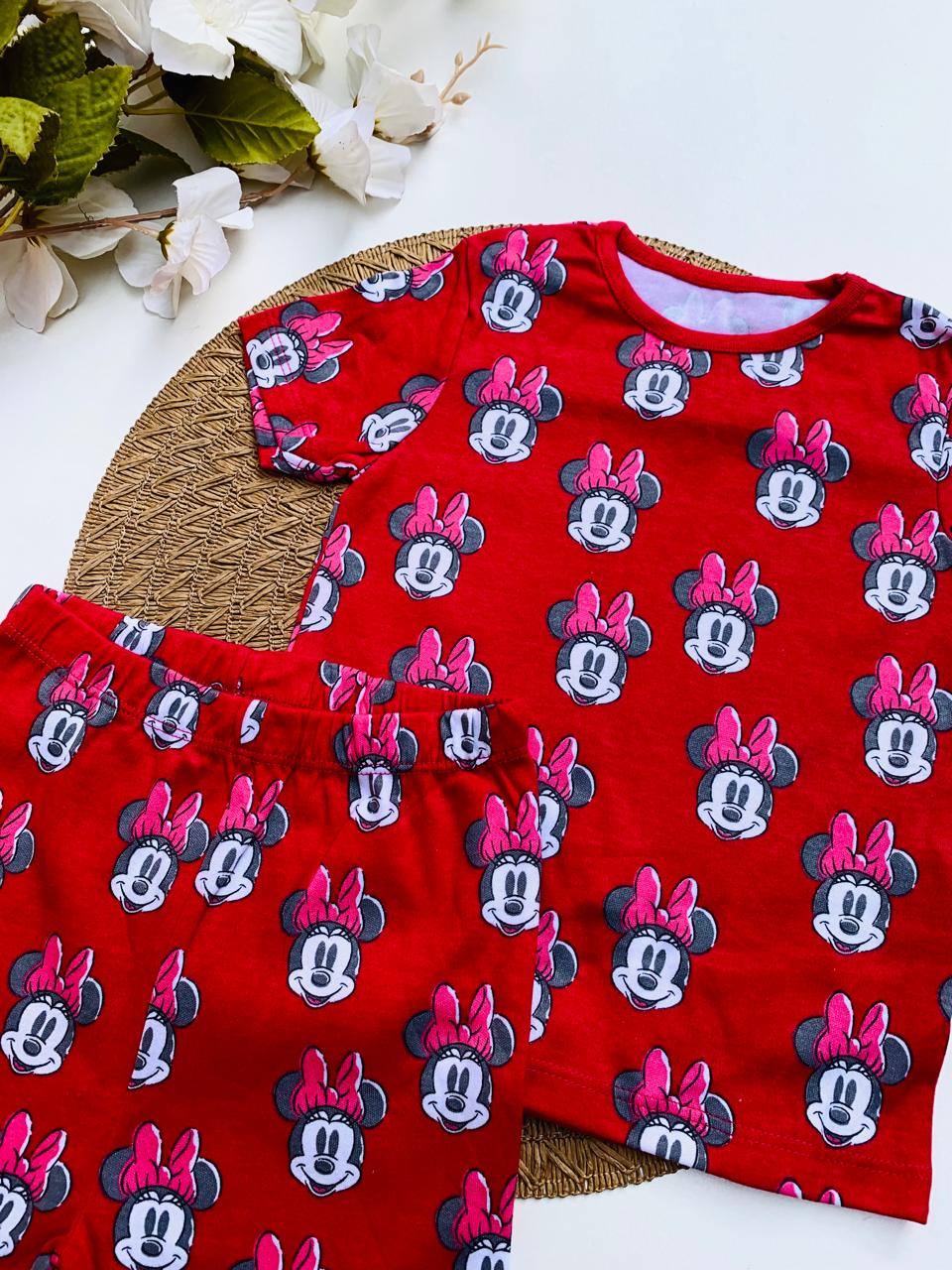 George Disney Minnie Mouse Shirt & Short Set