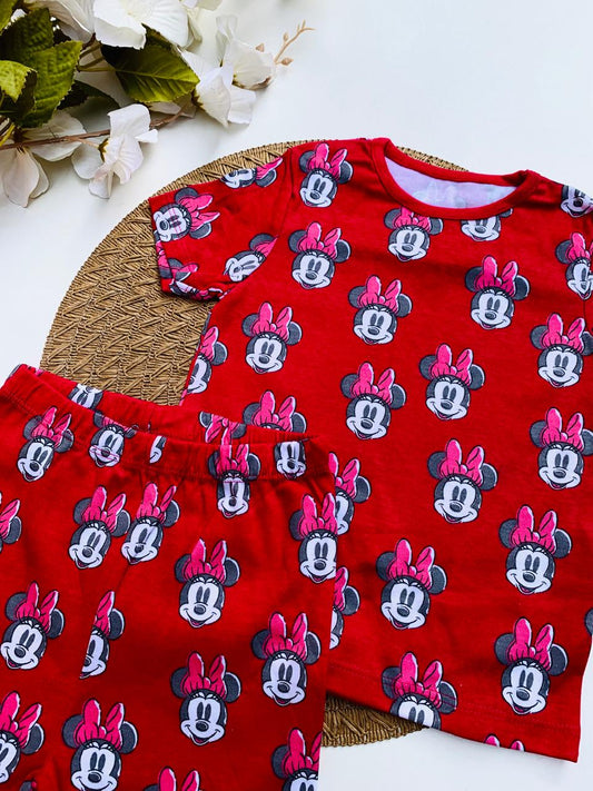 George Disney Minnie Mouse Shirt & Short Set