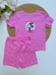 George "Hello World" Shirt & Shorts Set