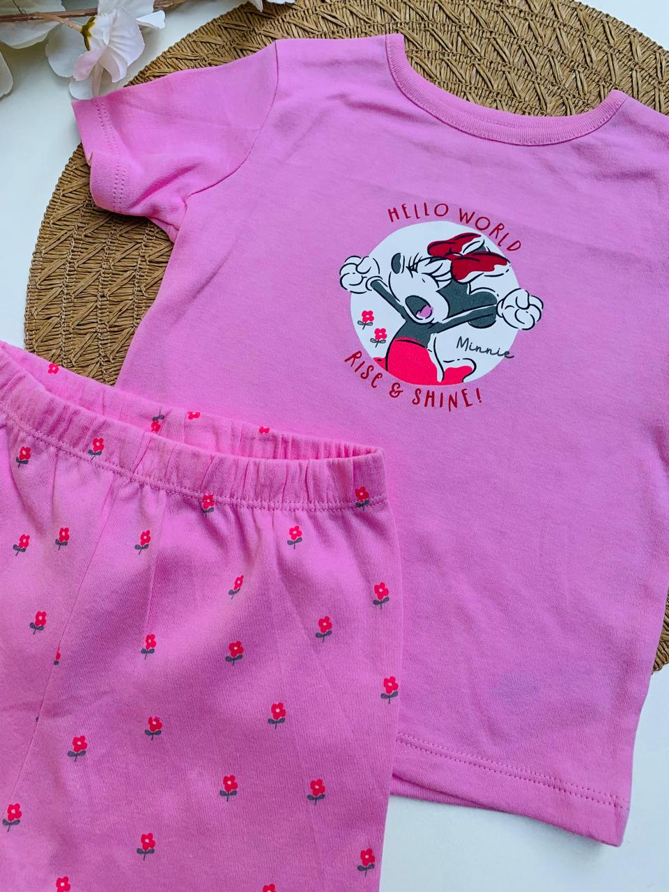 George "Hello World" Shirt & Shorts Set