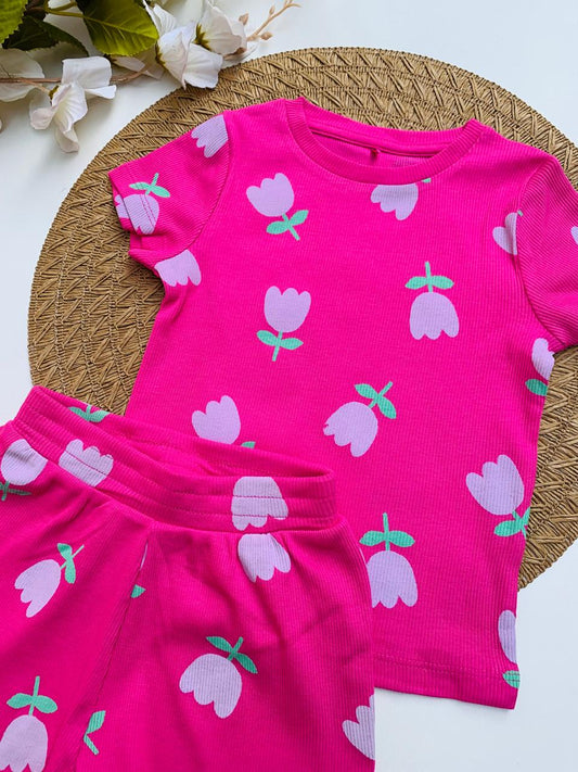 George Floral Shirt & Shorts Set