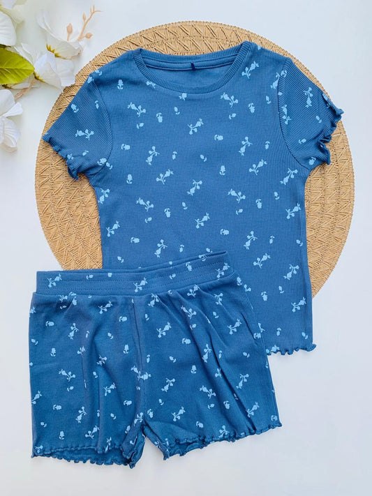 George Floral Shirt & Shorts Set