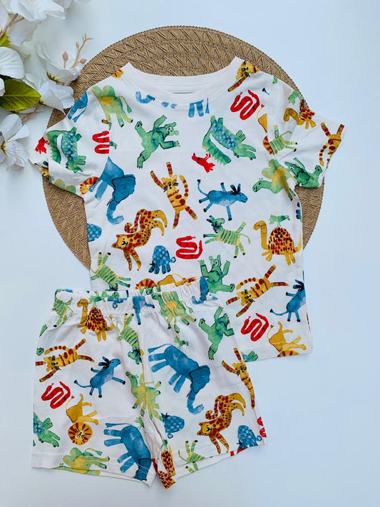 George Safari Shirt & Short Set