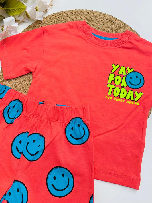 Next "Yay for Today" Shirt & Shorts Set