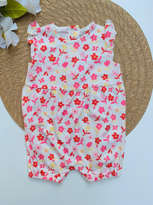 George Floral Romper