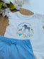 George "Happiest Together" Shirt & Shorts Set