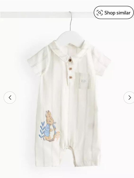 Tu Clothing Peter Rabbit Romper