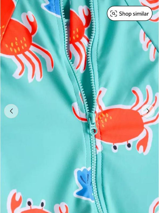 Tu Clothing Crabs Swimming Suit