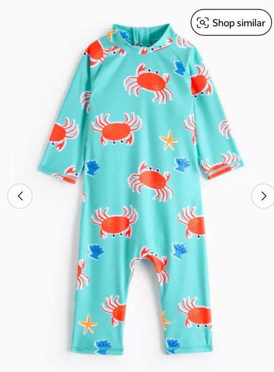 Tu Clothing Crabs Swimming Suit