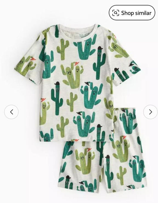 Tu Clothing Cactus Shirt & Shorts Set