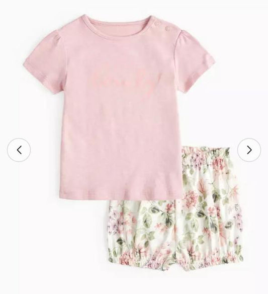 Tu Clothing "Hello Lovely" Shirt & Shorts Set