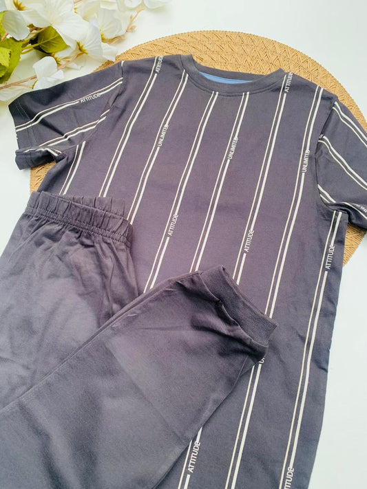 George Half Sleeve Shirt & Trouser Set