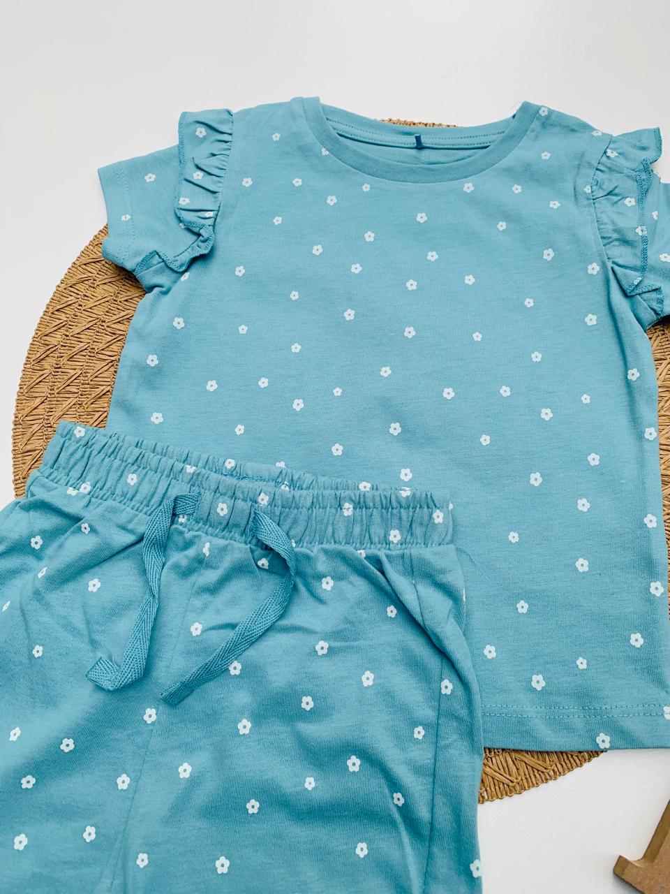 George Polka dots Shirt & Shorts Set