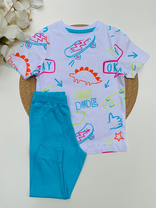 George "Okay Dude" Shirt & Trouser Set