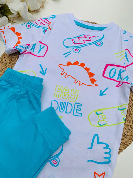 George "Okay Dude" Shirt & Trouser Set