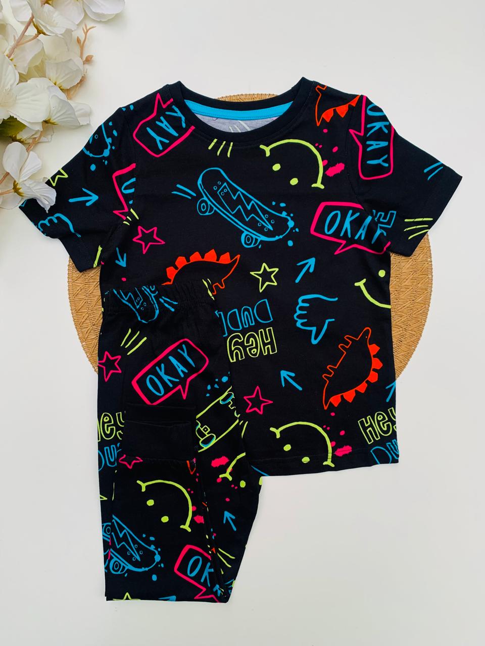 George "Hey Dude" Shirt & Trouser Set