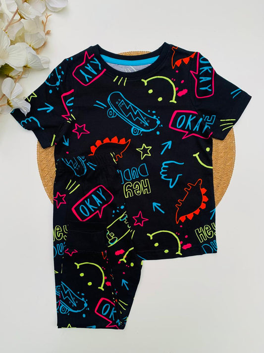 George "Hey Dude" Shirt & Trouser Set
