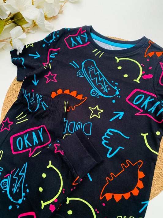 George "Hey Dude" Shirt & Trouser Set