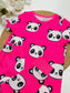 George Panda Print Shirt & Trouser Set