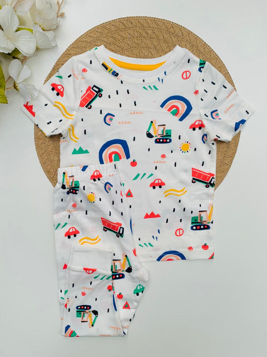 George Vehicles Shirt & Shorts Set