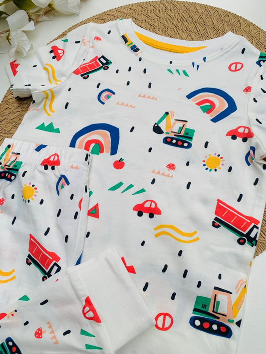 George Vehicles Shirt & Shorts Set
