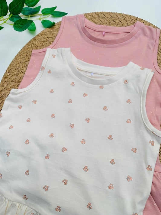 George Pack Of 2 Sleeveless Shirts