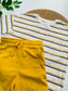 George Striped Shirt & Shorts Set