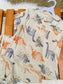 Dinosaur Print Shirt & Shorts Set