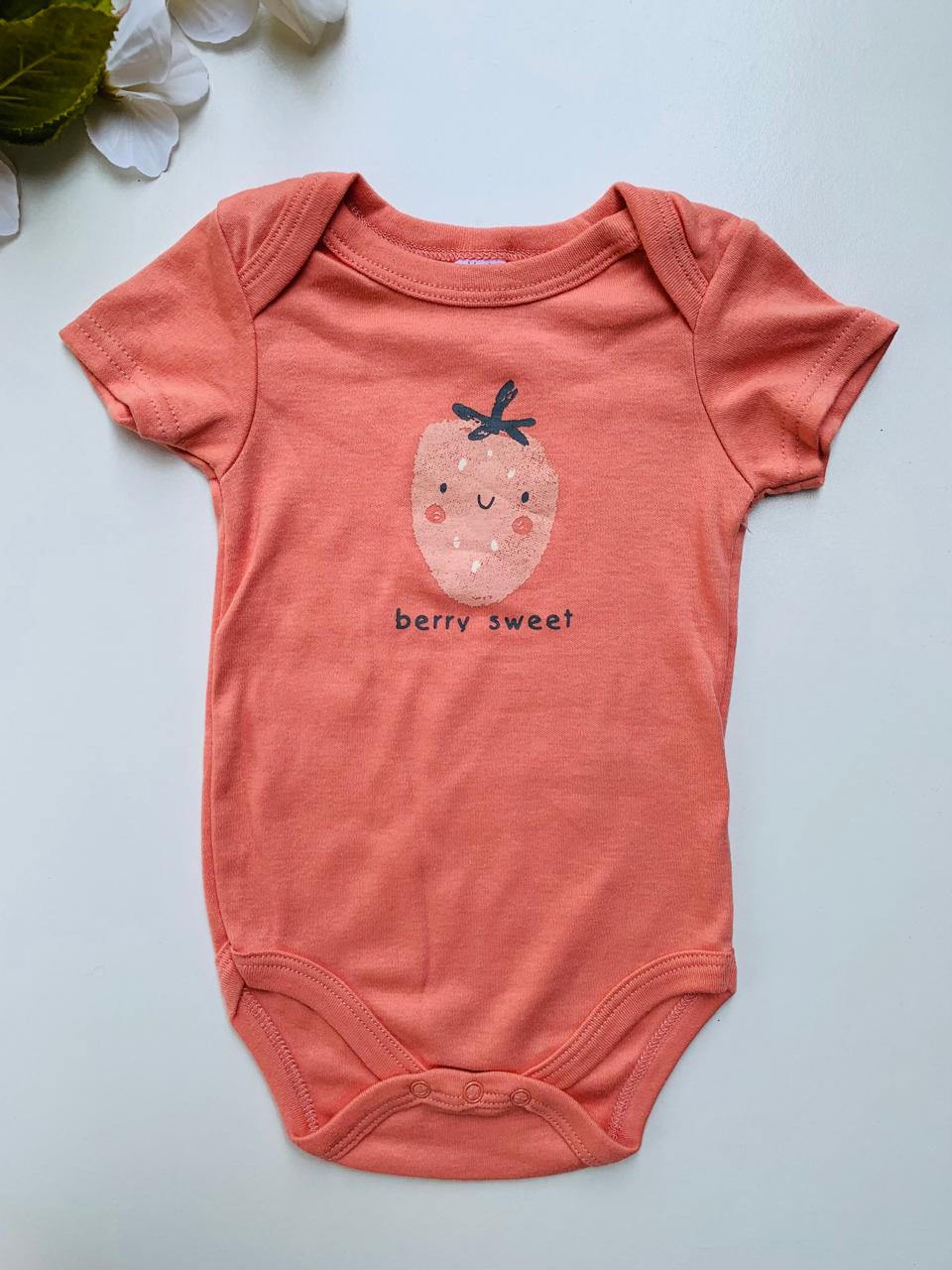 3pc Strawberry Frock Set