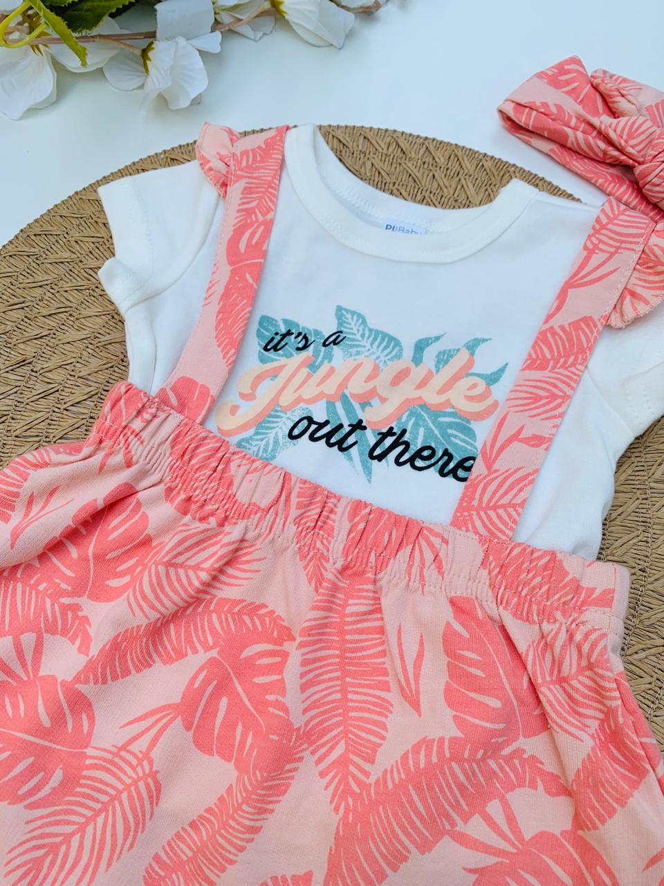 Tropical Frock with matching Headband