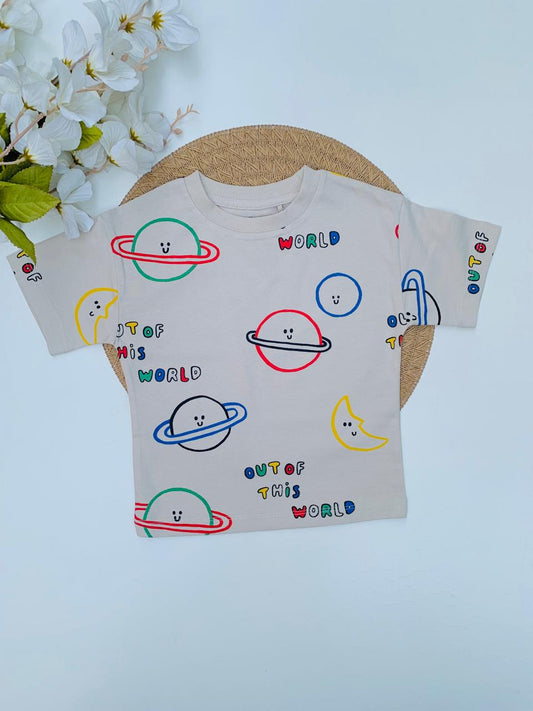 Next "Lets go" Half Sleeve Shirt