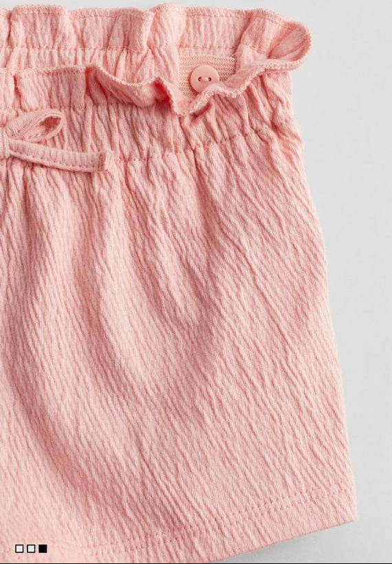 H&M 3pc Floral Shirt & Shorts with Headband Set