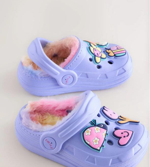 Next Lilac Clogs