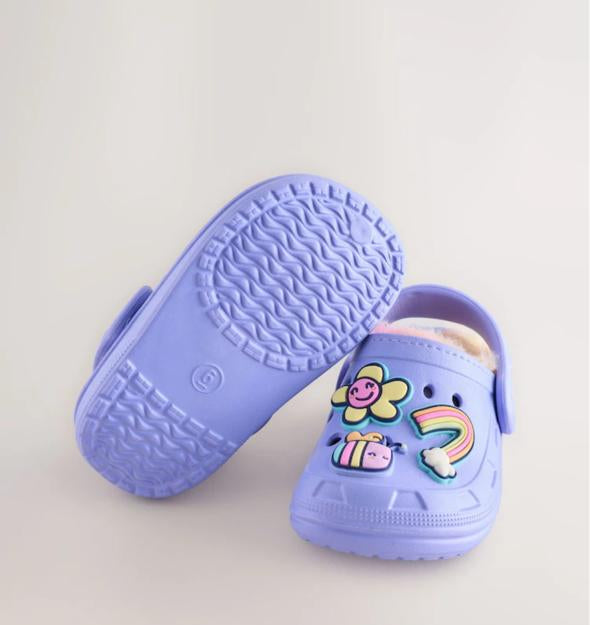 Next Lilac Clogs