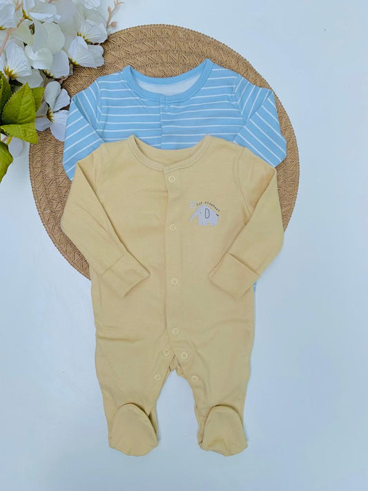 George Pack of 2 Sleepsuits