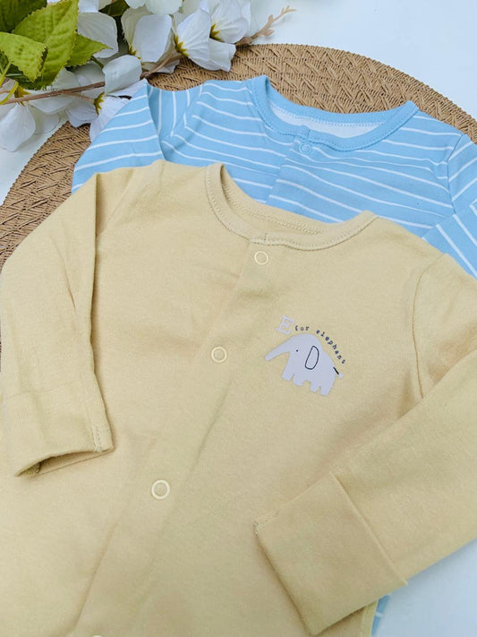 George Pack of 2 Sleepsuits