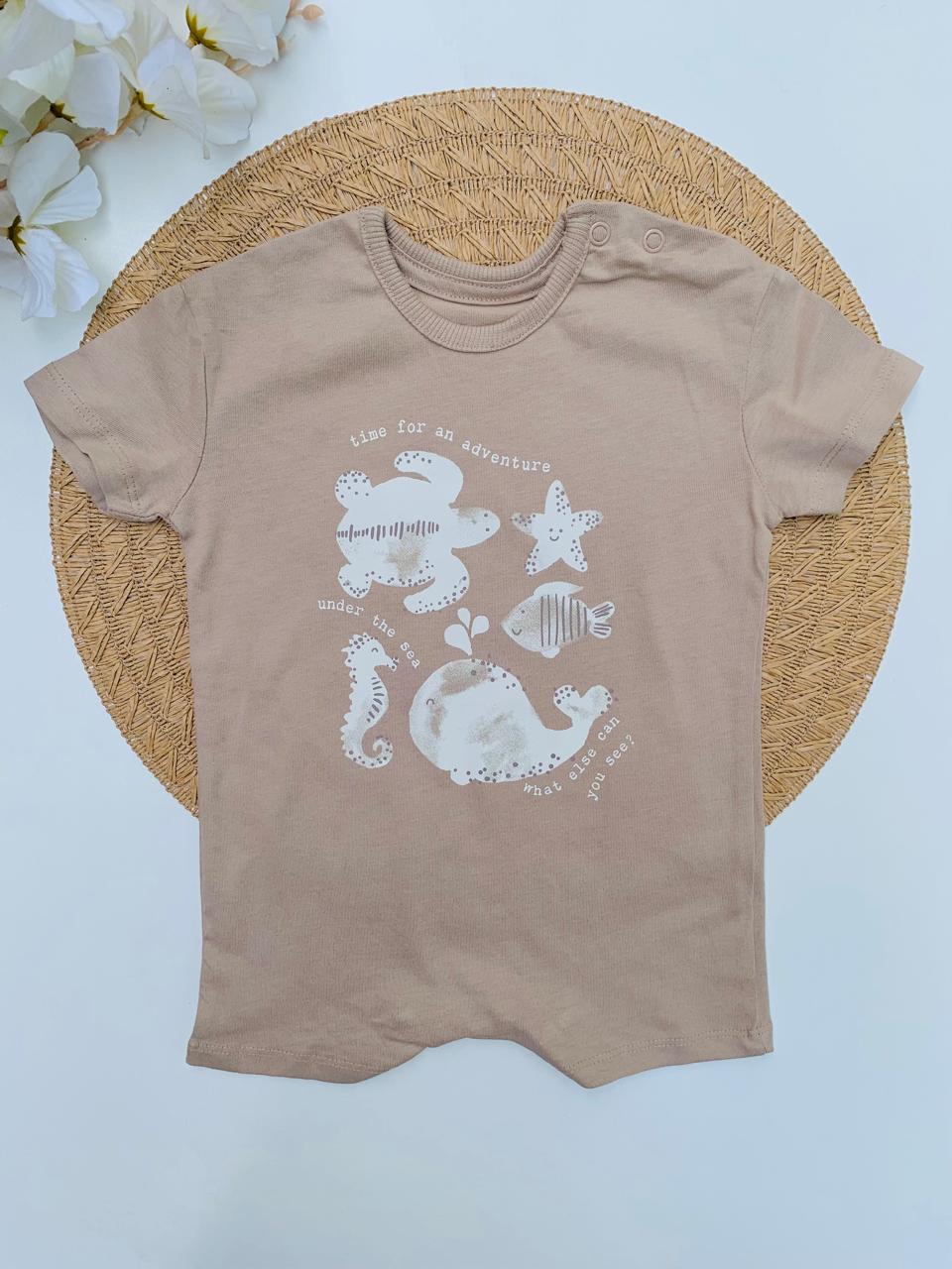 George "Time For An Adventure" Romper