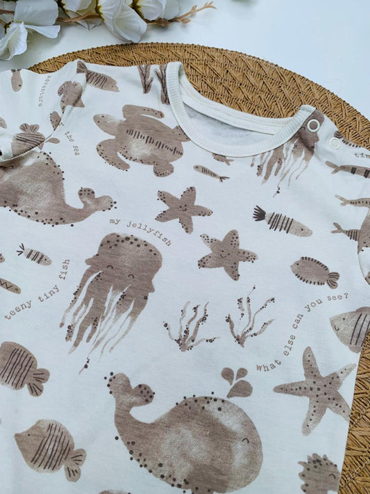 George "Teeny Tiny Fish" Romper