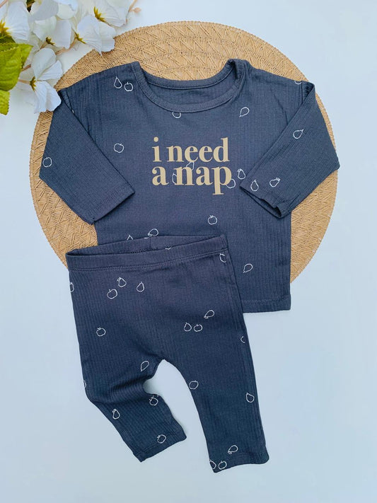 George "I Need a Nap" Shirt & Trouser Set